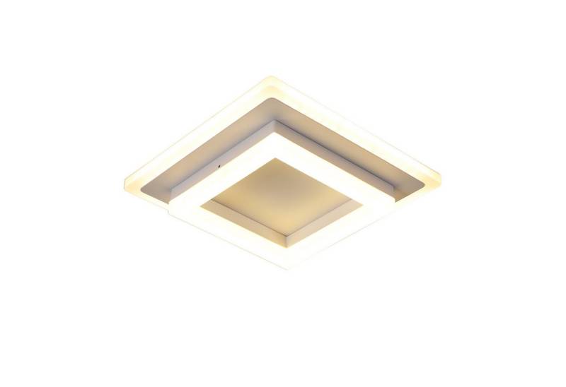 Riserva LED Dekolicht Quadratische Acrylleuchte,dekorative Deckenleuchte,schlichtes Design, Augenschonendes und flimmerfreies Design, Hochleistungsmaterialien von Riserva