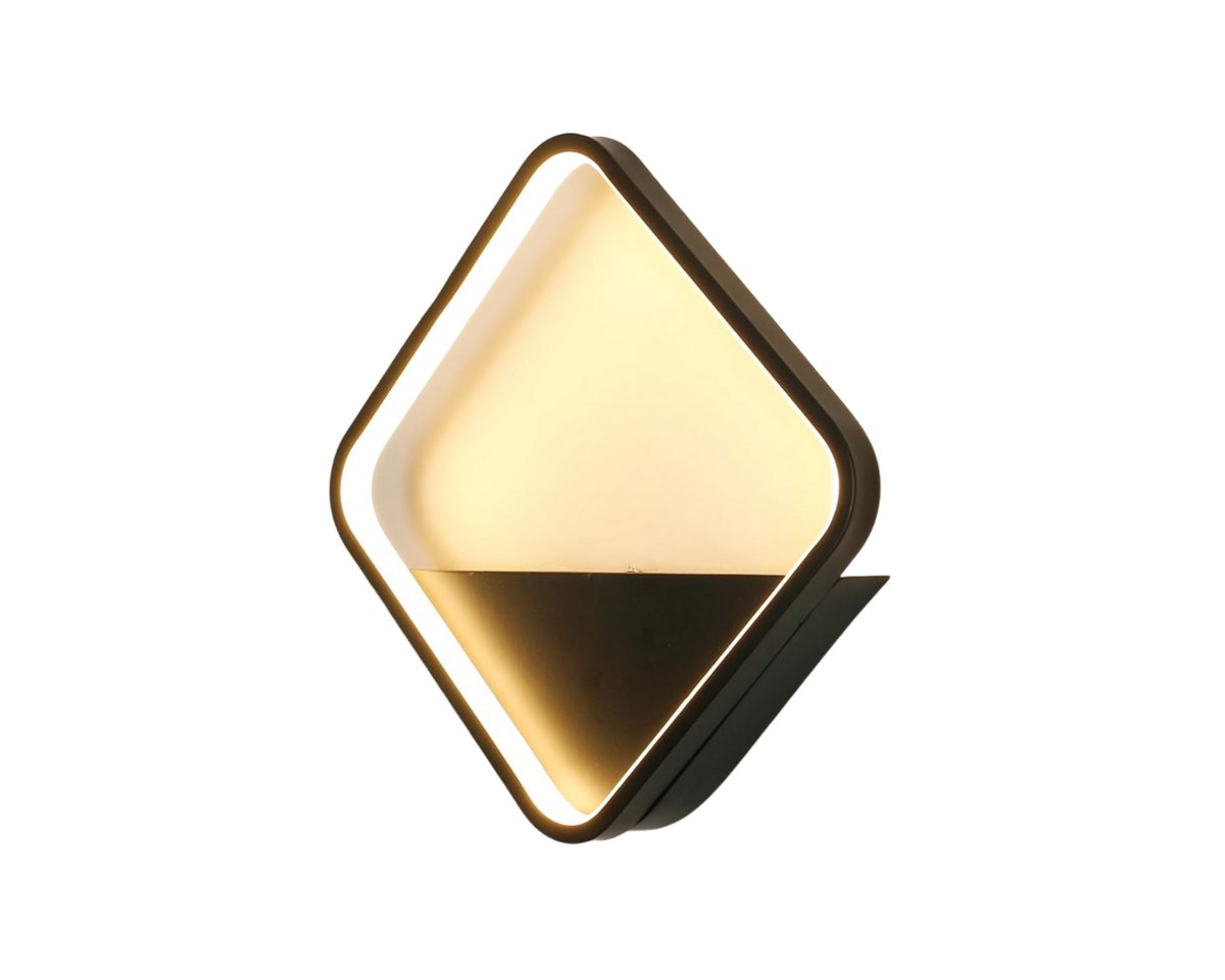 Riserva LED Wandleuchte Quadratische Schlafzimmerlampe,warmweißes LED Licht, 25*25*5 Riserva LED Wandleuchte Quadratische Schlafzimmerlampe,warmweißes LED Licht, 25*25*5 von Riserva