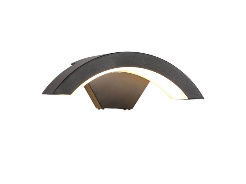 Riserva LED Wandstrahler U förmige Außenwandleuchte,24W Gartenlampe,warmes Licht,energiesparend, Intelligentes Sensorschalter Lichtmodell, Einfach zu installieren, für Garten, Terrasse, Balkon von Riserva