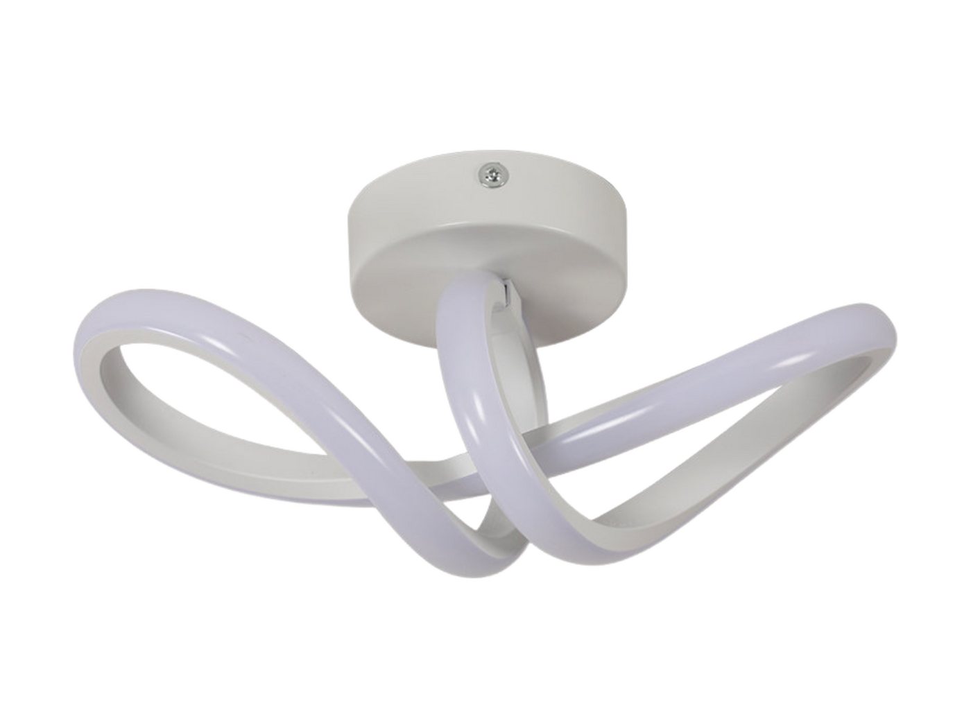 Riserva Wandleuchte Schwarze LED Aluminiumlampe, 20W Innenwandlampe, 8 förmiges Design, Weiß, weißes Licht von Riserva