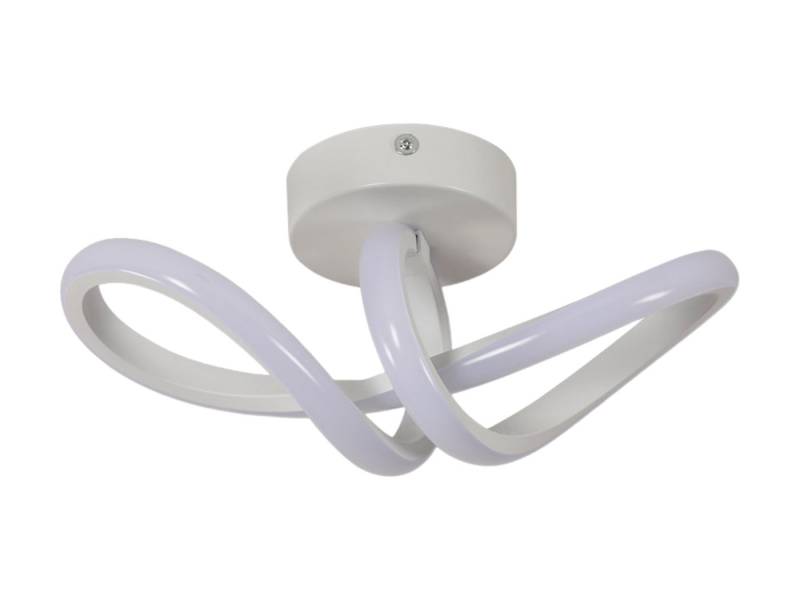 Riserva Wandleuchte Schwarze LED Aluminiumlampe, 20W Innenwandlampe, 8 förmiges Design, Weiß, weißes Licht von Riserva
