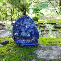 Lapis Lazuli Ganesha Statue, 13.ganesha Handgeschnitzte Schnitzerei, Elefantengott Schnitzen, Figur, Elefantenstatue, Wohnkultur, Kristalle von RishikeshHandicraft