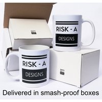 "Witzige Halb-Marathon Läufer Tasse "I Don't Do Marathons By Half" von RiskAdesigns