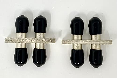 (2 Pack) Glasfaser Adapter Koppler ST auf ST Multimode Duplex von RiteAV