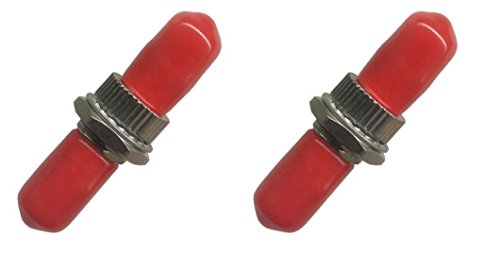 2 Pack ST-ST Glasfaser Adapter Multimode Simplex Kupplung Buchse f/f 2 Pack ST-ST Glasfaser Adapter Multimode Simplex Kupplung Buchse f/f von RiteAV