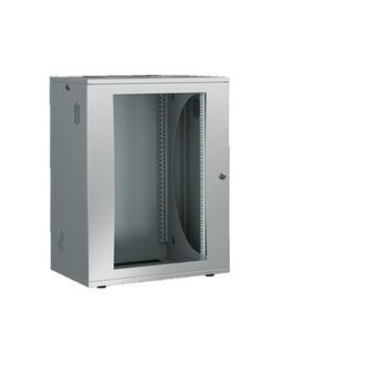 Netzwerkgehäuse ST 700mm FlatBox 21HE vo 482,6mm(19) IP00 pulverbesch m.Festrahm von Rittal