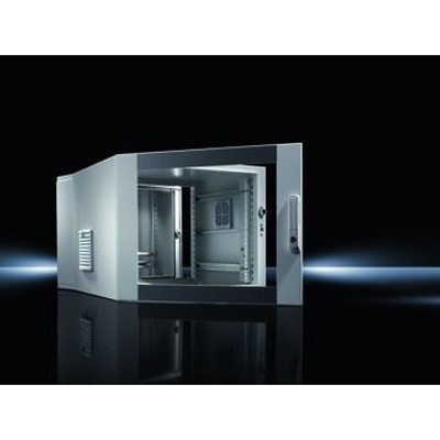 Netzwerkschrank ST 15HE B600xH746xT573mm IP54 vo pulverbesch m.Festrahm RAL7035 von Rittal