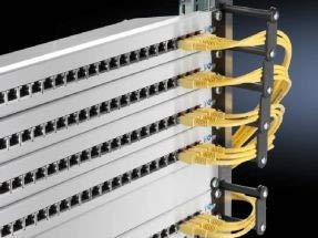RITTAL DK 7111.214 – Rack Accessories (Schwarz, 48,3 cm (19), 10 Stück (S), 670 g) von Rittal