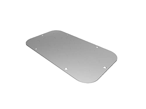 Rittal AX 2571.100 Flanschplatte (L x B) 149mm x 256mm Stahlblech Grau 1St. von Rittal