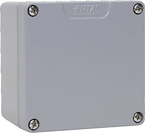 Rittal GA 9108210 9108.210 Universal-Gehäuse 122 x 80 x 120 Aluminium Grau (RAL 7001) 1St. von Rittal