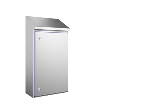 Rittal HD Edelstahl Wandgehäuse IP66, HxBxT 769 mm x 390 mm x 210mm von Rittal