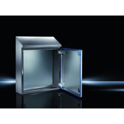 Schaltschrank VA IP66 B510xH550xT210mm m.MPL mit Montageplatte AP-Mont von Rittal