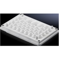 Rittal SV 9665770 Kabeldurchführungsplatte Isolierstoff Grau (RAL 7032) 1 St. von Rittal