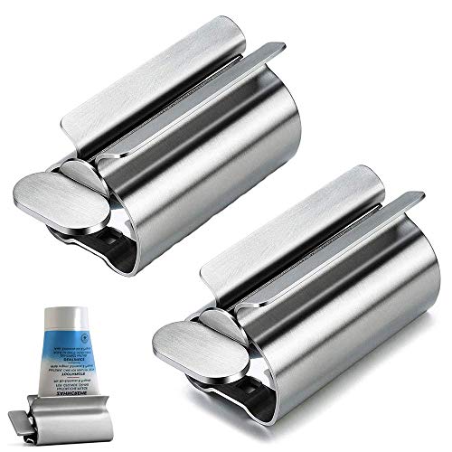 2 StÜcke Rollen Tube Zahnpasta Squeezer, Zahnpastasitzhalter, Edelstahl Zahnpastaspender Für Badezimmer 2 StÜcke Rollen Tube Zahnpasta Squeezer, Zahnpastasitzhalter, Edelstahl Zahnpastaspender Für Badezimmer von Ritte