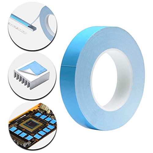 Ritte Thermisches Klebeband Leitend, Thermal Compound Thermische Verbindung Paste Kühlkörper Leitfähiges Kühlband Doppelseitig Klebend von Ritte