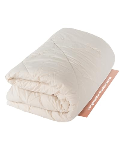 Ritter Decken Schurwoll Duosteppbett 135 x 200 cm - Temperaturausgleichende Bettdecke mit Doppeltem Faservlies - Decke für Reduziertes & Normales Wärmebedürfnis - Made in Germany Ritter Decken Schurwoll Duosteppbett 135 x 200 cm - Temperaturausgleichende Bettdecke mit Doppeltem Faservlies - Decke für Reduziertes & Normales Wärmebedürfnis - Made in Germany von Ritter Decken