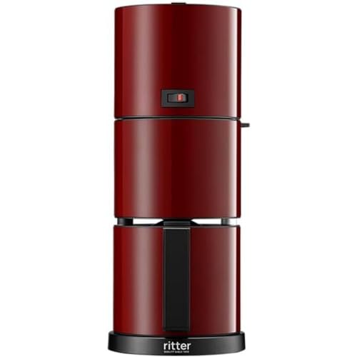 Ritter pilona 5 Filterkaffeemaschine mit Isolierkanne & Abschaltautomatik, Made in Germany, Rot von Ritter