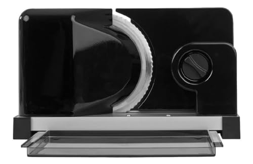 ritter icaro 5 Klappbarer elektrischer Allesschneider & Brotschneidemaschine aus Metall mit ECO-Motor, Made in Germany, Schwarz ritter icaro 5 Klappbarer elektrischer Allesschneider & Brotschneidemaschine aus Metall mit ECO-Motor, Made in Germany, Schwarz von Ritter