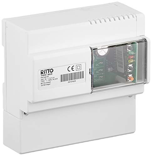 Netzgerät für RITTO TwinBus Türsprechanlagen und Videosystem,1757301 Weiß von Schneider Electric