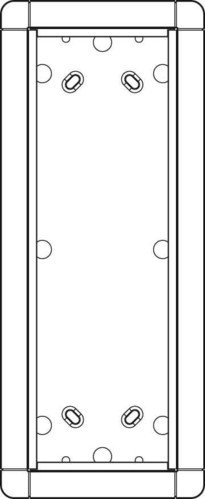 Ritto 4972458 1883370 Portier Rahmen AP 3fach weiss von Ritto