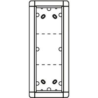 Ritto Portier AP-Rahmen ws 3-fach, 133x326mm 1883370 von Ritto