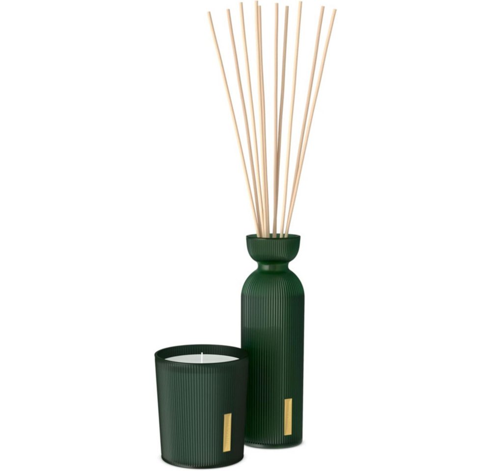 Rituals Duftstäbchen The Ritual of Jing Gift Set – Duftkerze & Diffuser, Lotus & Jujube (Ein luxuriöses Geschenkset mit beruhigendem Duft aus Lotusblüte und Jujube, bestehend aus einer ca. 50 Stunden brennenden Duftkerze und einem langanhaltenden Diffuser (250 ml + Nachfüllung), ideal zur Entspannung in stilvoller Geschenkbox) von Rituals