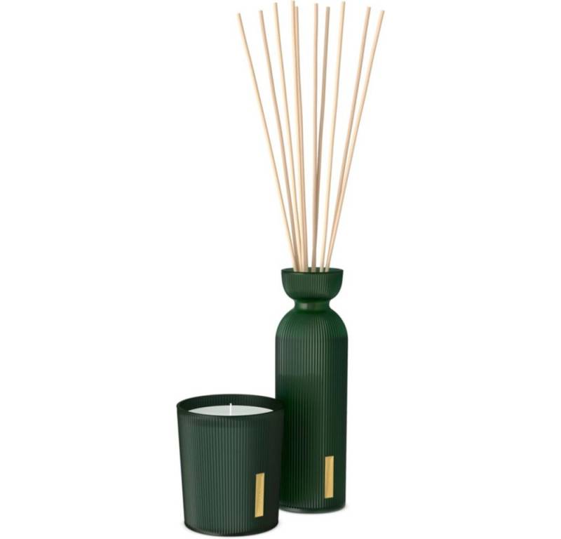 Rituals Duftstäbchen The Ritual of Jing Gift Set – Duftkerze & Diffuser, Lotus & Jujube (Ein luxuriöses Geschenkset mit beruhigendem Duft aus Lotusblüte und Jujube, bestehend aus einer ca. 50 Stunden brennenden Duftkerze und einem langanhaltenden Diffuser (250 ml + Nachfüllung), ideal zur Entspannung in stilvoller Geschenkbox) von Rituals