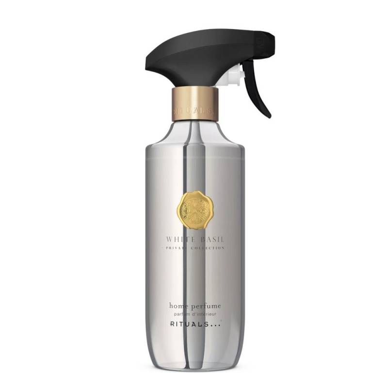 Rituals Raumduft White Basil Home Perfume – 400 ml frischer Kräuter-Raumduft (Frischer Kräuterduft mit Basilikum, Tomatenblatt & Sommerfruchtigkeit, 1-St) von Rituals