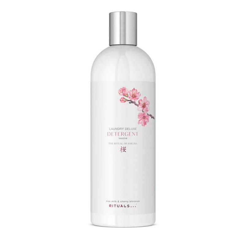 Rituals Textilerfrischer The Ritual of Sakura Detergent Laundry Waschmittel 1000 ml (Luxus-Waschmittel mit Kirschblüte & Reis-Milch – 1000 ml) von Rituals