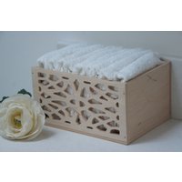 Handtuch Set Aus Baumwolle Mit Holzhalter Badezimmer Dekor Geschenk von RitulaStore