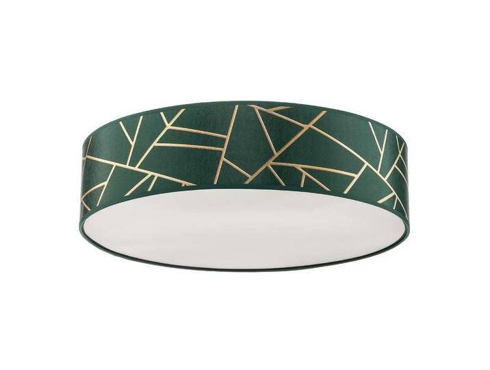 B-Ware Deckenleuchte Zulu Deckenlampe Deckenlicht Leuchte Lampe Licht Grün Gold Rund B-Ware von Ritzenhoff-&-Breker