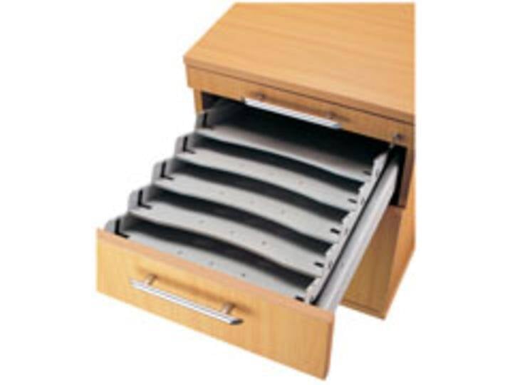 Formularablage Universal 5er Set A4 für Bürotisch Schreibtischcontainer von Ritzenhoff-&-Breker