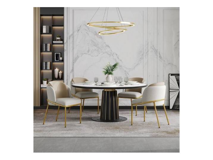 HAUSS SPOLE Esszimmerstuhl 4er-set Küchenstühle Relaxsessel mit Verstellbare Füße,Polsterstuhl (Eleganter Esszimmerstuhl mit ergonomischer Rückenlehne und verstellbaren Füßen – Massivholzrahmen, Anti-Kipp-Design, nordisches Design für Büro., 4 St), mit Schrägstuhlbein und Verstellbare Füße HAUSS SPOLE Esszimmerstuhl 4er-set Küchenstühle Relaxsessel mit Verstellbare Füße,Polsterstuhl (Eleganter Esszimmerstuhl mit ergonomischer Rückenlehne und verstellbaren Füßen – Massivholzrahmen, Anti-Kipp-Design, nordisches Design für Büro., 4 St), mit Schrägstuhlbein und Verstellbare Füße von Ritzenhoff-&-Breker