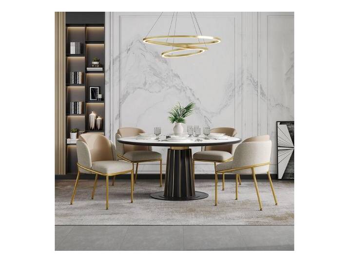 HAUSS SPOLE Esszimmerstuhl 4er-set Küchenstühle Relaxsessel mit Verstellbare Füße,Polsterstuhl (Eleganter Esszimmerstuhl mit ergonomischer Rückenlehne und verstellbaren Füßen – Massivholzrahmen, Anti-Kipp-Design, nordisches Design für Büro., 4 St), mit Schrägstuhlbein und Verstellbare Füße HAUSS SPOLE Esszimmerstuhl 4er-set Küchenstühle Relaxsessel mit Verstellbare Füße,Polsterstuhl (Eleganter Esszimmerstuhl mit ergonomischer Rückenlehne und verstellbaren Füßen – Massivholzrahmen, Anti-Kipp-Design, nordisches Design für Büro., 4 St), mit Schrägstuhlbein und Verstellbare Füße von Ritzenhoff-&-Breker