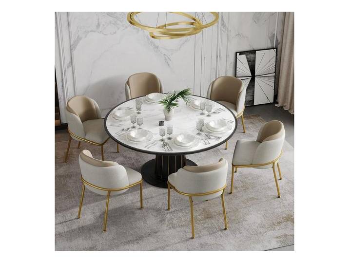 HAUSS SPOLE Esszimmerstuhl 6er-set Küchenstühle Relaxsessel mit Verstellbare Füße,Polsterstuhl (Eleganter Esszimmerstuhl mit ergonomischer Rückenlehne und verstellbaren Füßen – Massivholzrahmen, Anti-Kipp-Design, nordisches Design für Büro., 6 St), mit Schrägstuhlbein und Verstellbare Füße HAUSS SPOLE Esszimmerstuhl 6er-set Küchenstühle Relaxsessel mit Verstellbare Füße,Polsterstuhl (Eleganter Esszimmerstuhl mit ergonomischer Rückenlehne und verstellbaren Füßen – Massivholzrahmen, Anti-Kipp-Design, nordisches Design für Büro., 6 St), mit Schrägstuhlbein und Verstellbare Füße von Ritzenhoff-&-Breker