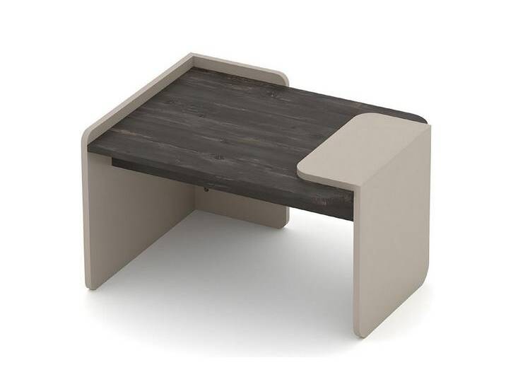 JVmoebel Couchtisch Moderner Couchtisch Beistelltisch aus Holz in Grau für Büro & Wohnz..., Made in Europe, grau von Ritzenhoff-&-Breker