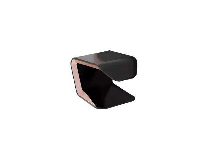 JVmoebel Couchtisch Moderner Designer-Couchtisch für Büro und Arbeitszimmer aus Holz (1-St., 1x nur Couchtisch), Made in Europa, schwarz von Ritzenhoff-&-Breker