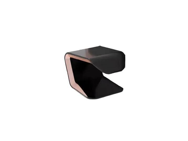 JVmoebel Couchtisch Moderner Designer-Couchtisch für Büro und Arbeitszimmer aus Holz (1-St., 1x nur Couchtisch), Made in Europa, schwarz von Ritzenhoff-&-Breker