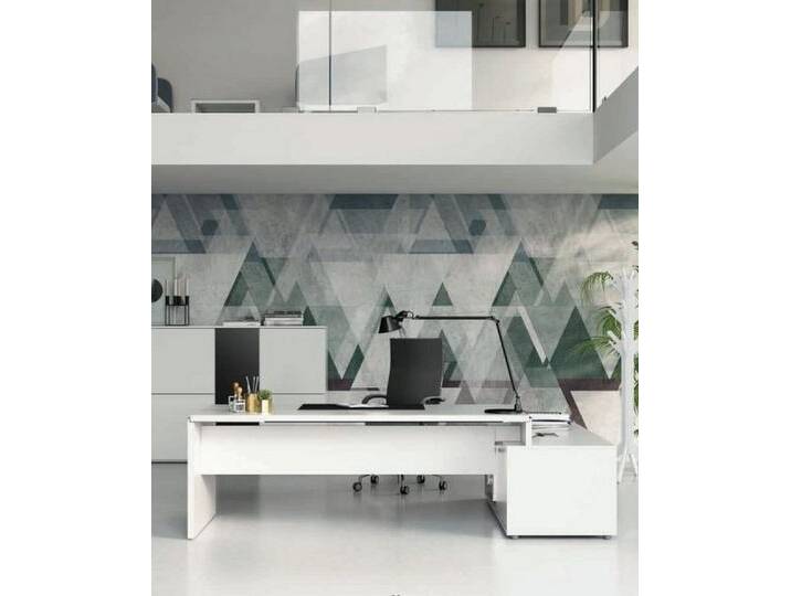 JVmoebel Eckschreibtisch Moderner Schreibtisch für Büro und Homeoffice in Weiß, Made in Europa, weiß, Rechts JVmoebel Eckschreibtisch Moderner Schreibtisch für Büro und Homeoffice in Weiß, Made in Europa, weiß, Rechts von Ritzenhoff-&-Breker