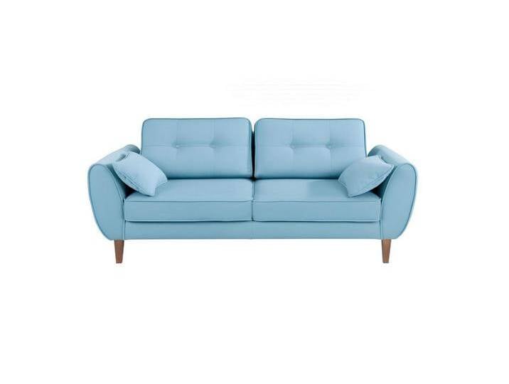 JVmoebel Schlafsofa Schlafsofa 3 Sitzer mit Bettfunktion für Büro & Wohnzimmer, Made in Europa, blau von Ritzenhoff-&-Breker