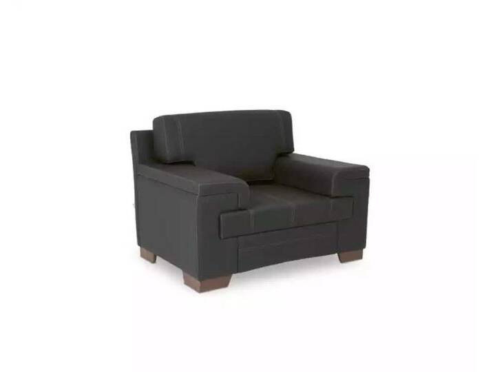 JVmoebel Sessel Moderner schwarzer Polstersessel für Büros und Arbeitszimmer (1-St), Made in Europa, schwarz von Ritzenhoff-&-Breker