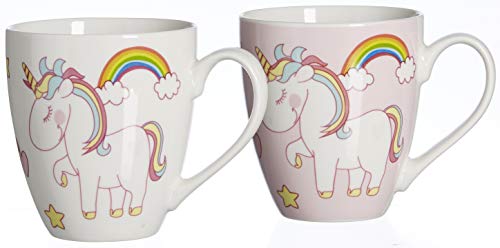 Jumbobecher-Set Unicorn, 2-teilig, je 650 ml, Farblich sortiert, Porzellan von Ritzenhoff & Breker