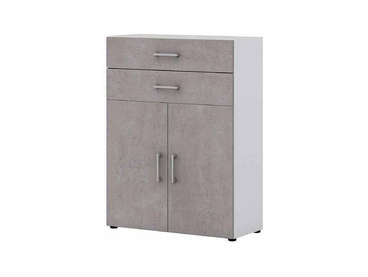 Kommode f�r B�ro Beton Grau Wei� Kommode f�r B�ro Beton Grau Wei� von Ritzenhoff-&-Breker