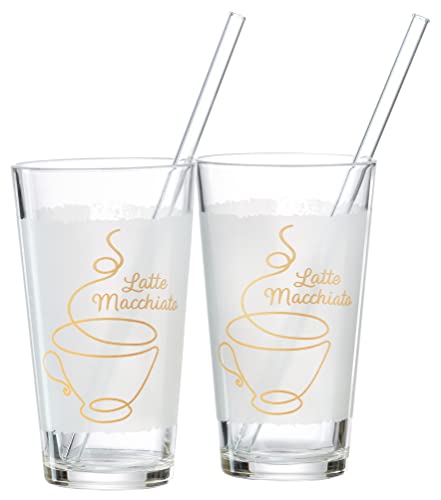 Ritzenhoff & Breker Latte Macchiato Gläser-Set Coffee, 4-teilig, Klar von Ritzenhoff & Breker