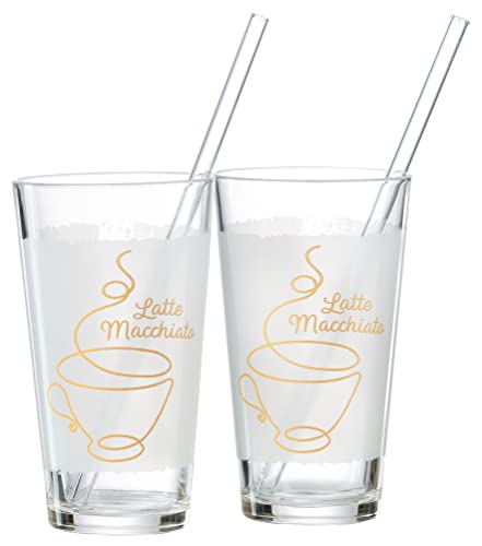 Ritzenhoff & Breker Latte Macchiato Gläser-Set Coffee, 2-teilig, Klar von Ritzenhoff & Breker