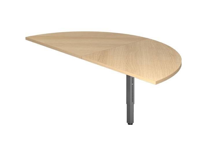 MC, Zubehör Büromöbel, Anbau-Element Halbrund für MyTable R Doppel-Schreibtisch mit Gestell Graphit MC, Zubehör Büromöbel, Anbau-Element Halbrund für MyTable R Doppel-Schreibtisch mit Gestell Graphit von Ritzenhoff-&-Breker