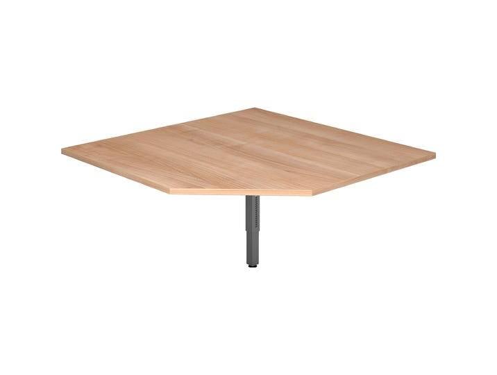 MC, Zubehör Büromöbel, Verkettungs-Element für MyTable R Schreibtisch mit Gestell Graphit von Ritzenhoff-&-Breker