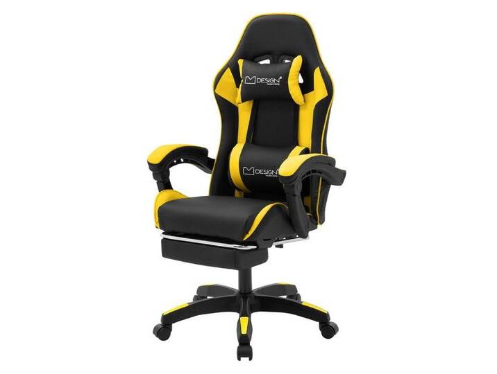 ML-DESIGN Bürostuhl Computerstuhl Schreibtischstuhl für Büro & Arbeitszimmer Drehsessel, Gaming Stuhl inkl. 2 Kissen Armlehne & Fußstütze ergonomisch anpassbar ML-DESIGN Bürostuhl Computerstuhl Schreibtischstuhl für Büro & Arbeitszimmer Drehsessel, Gaming Stuhl inkl. 2 Kissen Armlehne & Fußstütze ergonomisch anpassbar von Ritzenhoff-&-Breker