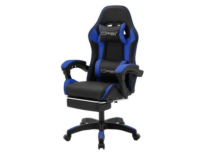 ML-DESIGN Bürostuhl Computerstuhl Schreibtischstuhl für Büro & Arbeitszimmer Drehsessel, Gaming Stuhl inkl. 2 Kissen Armlehne & Fußstütze ergonomisch anpassbar ML-DESIGN Bürostuhl Computerstuhl Schreibtischstuhl für Büro & Arbeitszimmer Drehsessel, Gaming Stuhl inkl. 2 Kissen Armlehne & Fußstütze ergonomisch anpassbar von Ritzenhoff-&-Breker