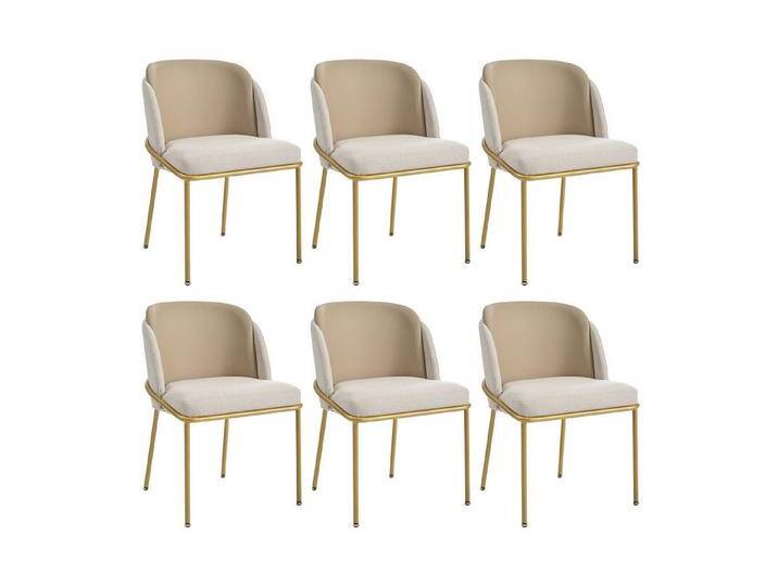OKWISH Esszimmerstuhl Küchenstuhl,Kosmetikstuhl mit Schrägstuhlbein (Eleganter Esszimmerstuhl mit ergonomischer Rückenlehne und verstellbaren Füßen – Massivholzrahmen, Anti-Kipp-Design, nordisches Design für Büro., 6 St), mit Schrägstuhlbein und Verstellbare Füße OKWISH Esszimmerstuhl Küchenstuhl,Kosmetikstuhl mit Schrägstuhlbein (Eleganter Esszimmerstuhl mit ergonomischer Rückenlehne und verstellbaren Füßen – Massivholzrahmen, Anti-Kipp-Design, nordisches Design für Büro., 6 St), mit Schrägstuhlbein und Verstellbare Füße von Ritzenhoff-&-Breker